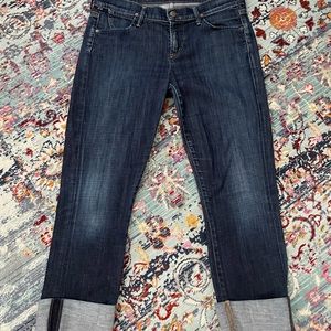 Citizens of Humanity Dani Cropped Straight Leg Jeans